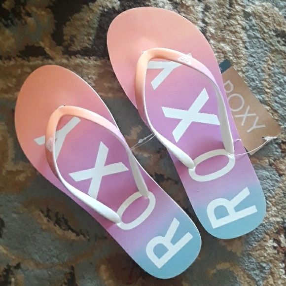 4x*Host Pick*Roxy adorable flip flop sandals - Picture 13 of 16